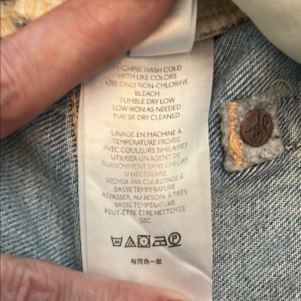 We The Free Jeans Grunge Size 24/32 - Picture 9 of 10